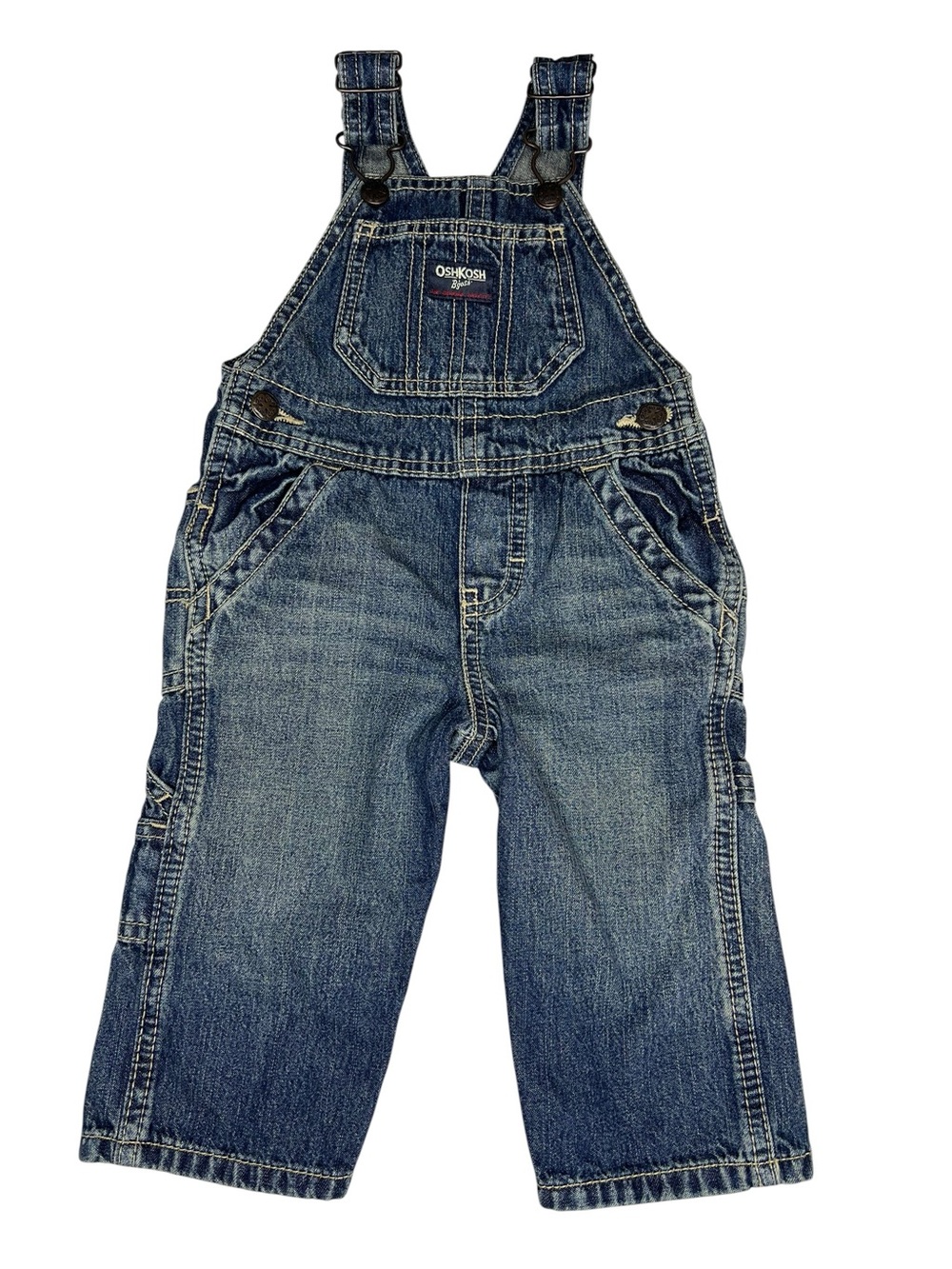 OshKosh Denim Overalls 9 Months
